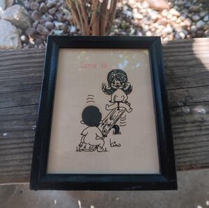 Vintage 1970s "Love Is Kim Casali SeeSaw Original Art